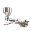 water bottelsaus honingverpakking pasta vulmachine